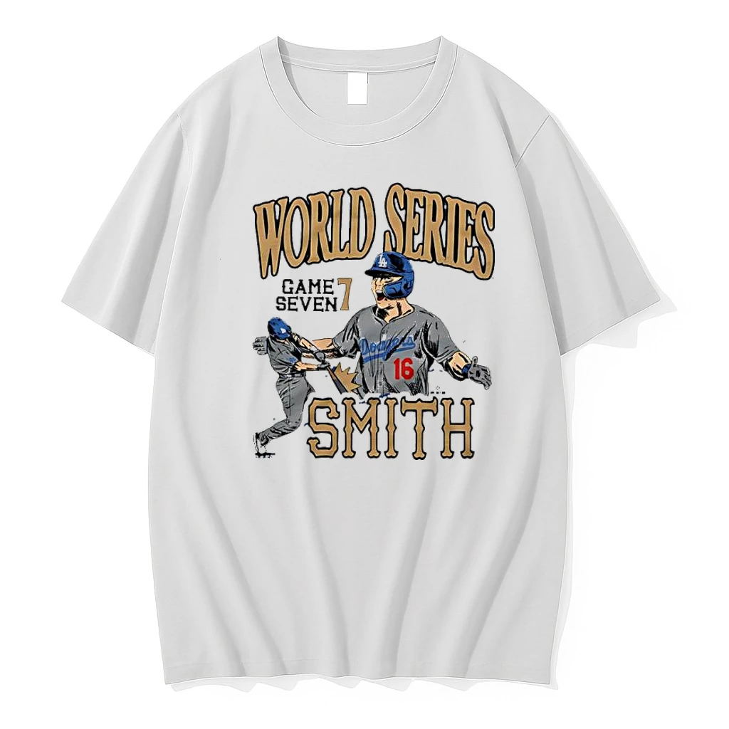 World Series Game Seven 7 Smith Los Angeles Dodgers Shirts