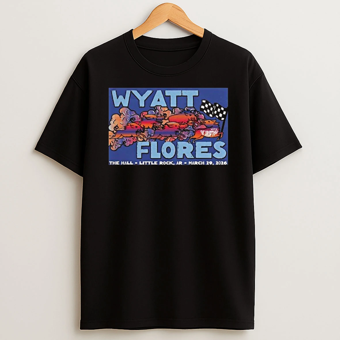 Wyatt Flores March 29 2026 In Little Rock Ar Shirts