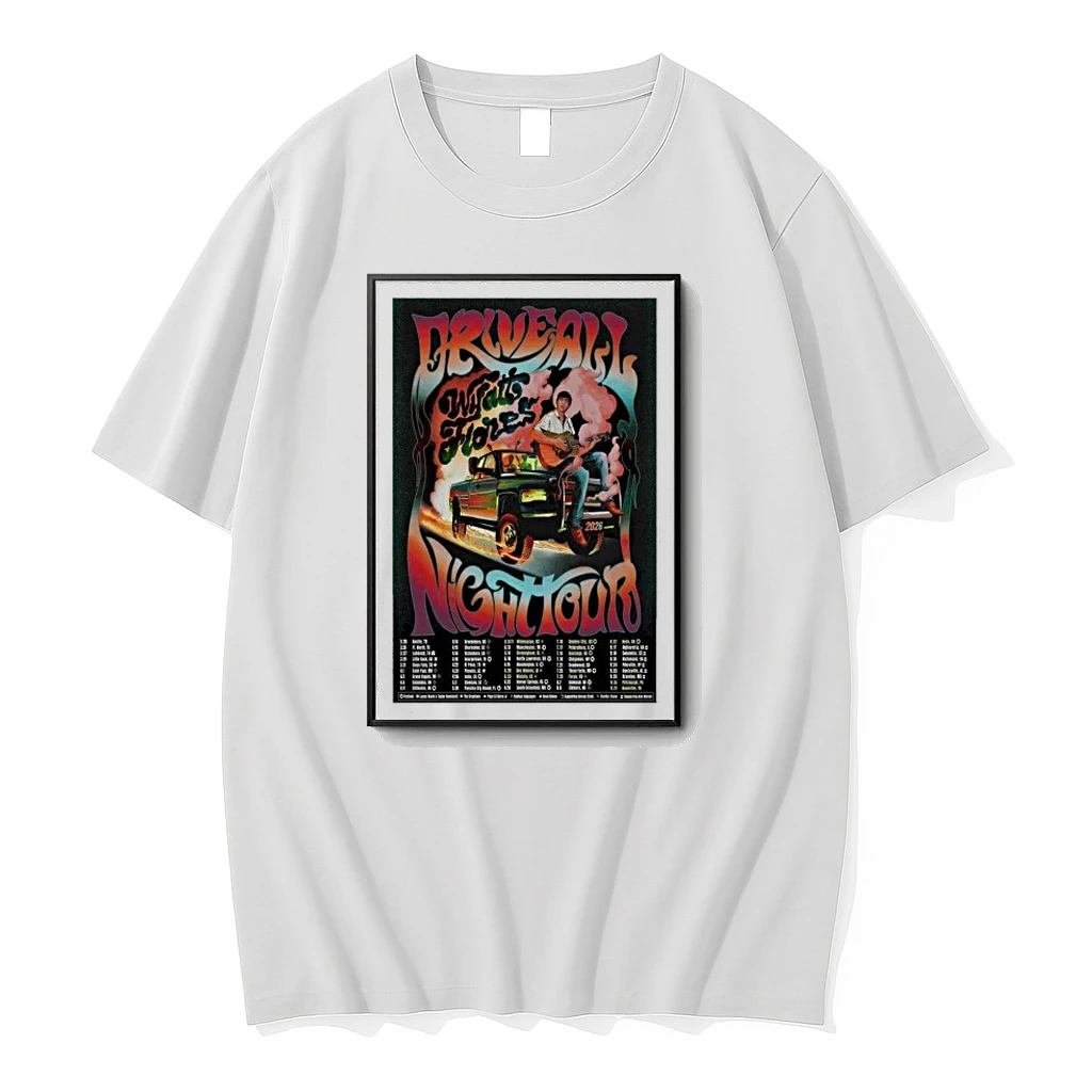 Wyatt Flores The Drive All Night Tour 2026 Shirts