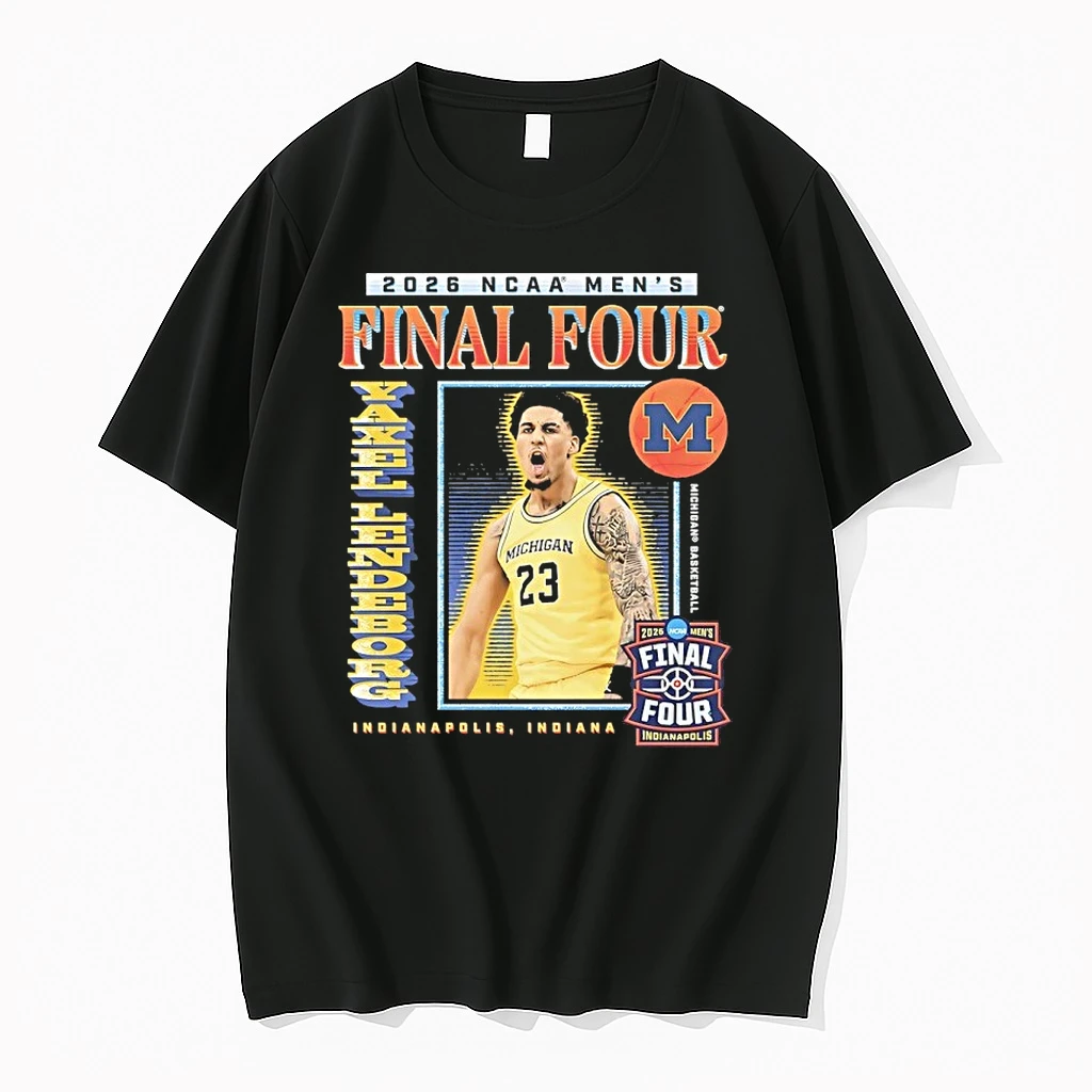 Yaxel Lendeborg Michigan Wolverines 2026 Ncaa Final Four Shirts