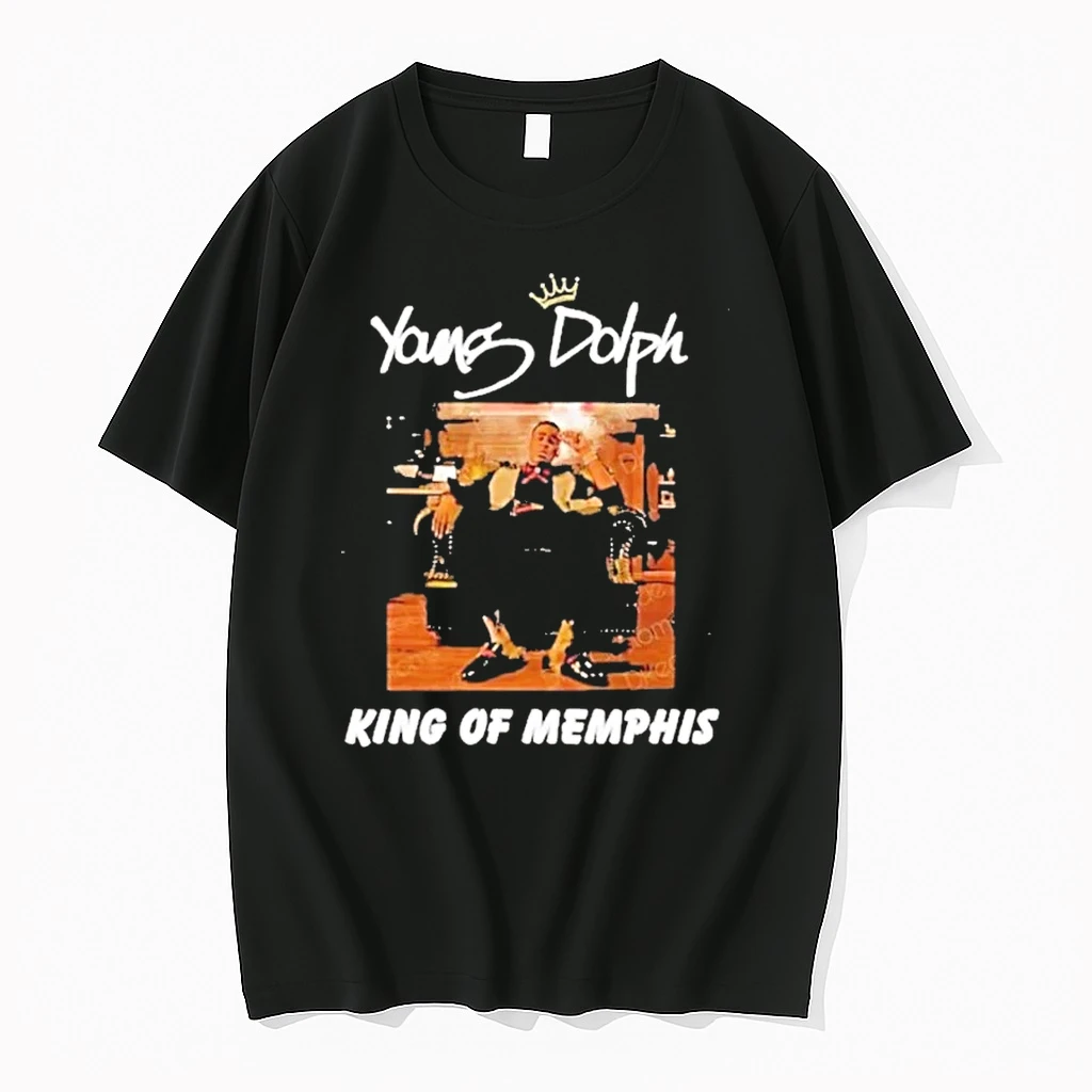 Young Dolph King Of Memphis Sitting On Throne Shirts