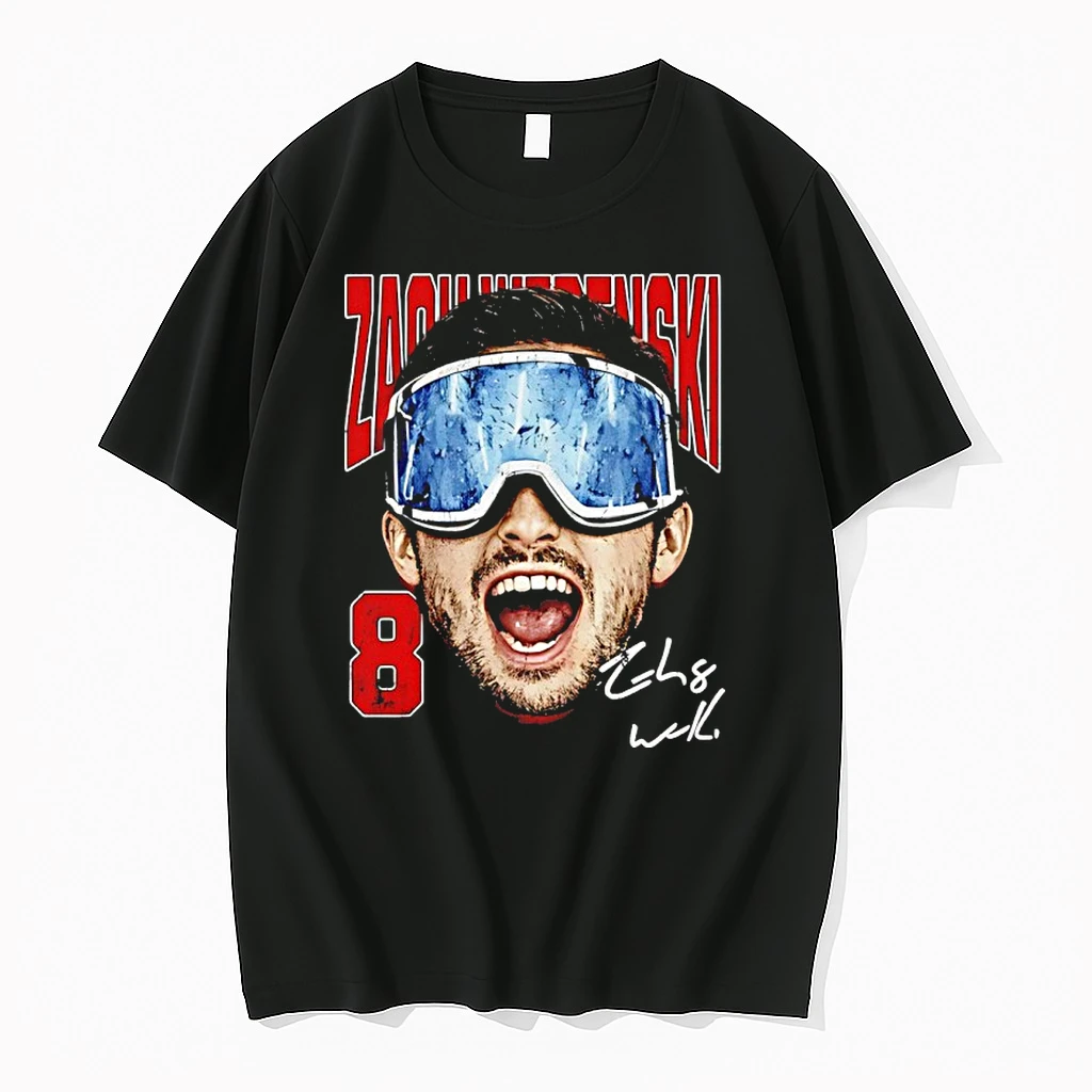 Zach Werenski 8 Columbus Goggles Signature Shirts