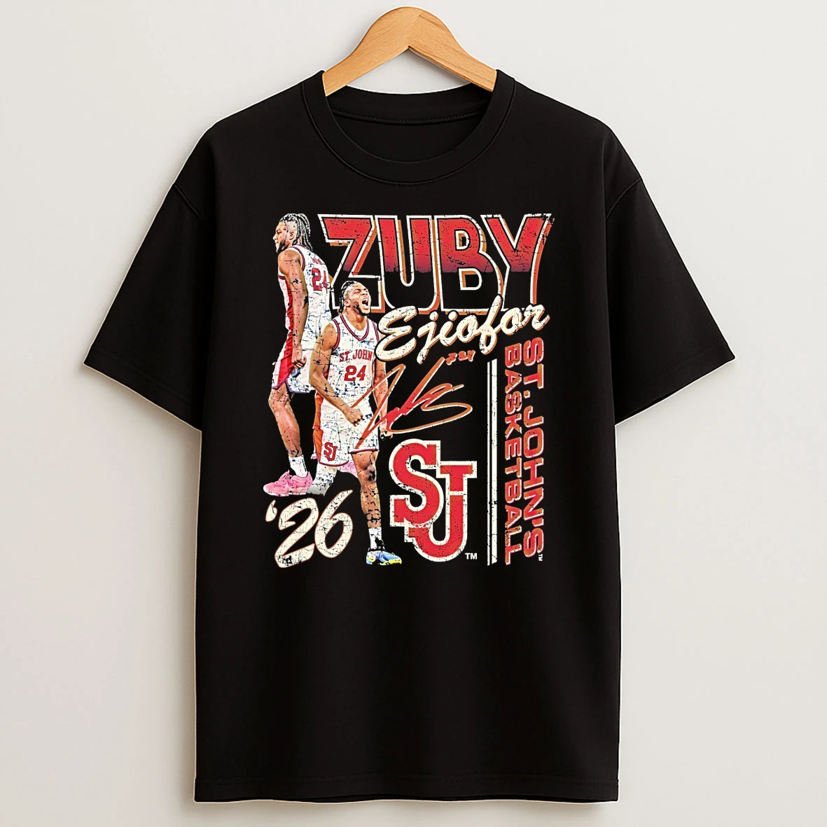 Zuby Ejiofor St Johns Red Storm 2026 Ncaa March Madness Sweet Sixteen Big East Player Of The Year Shirts