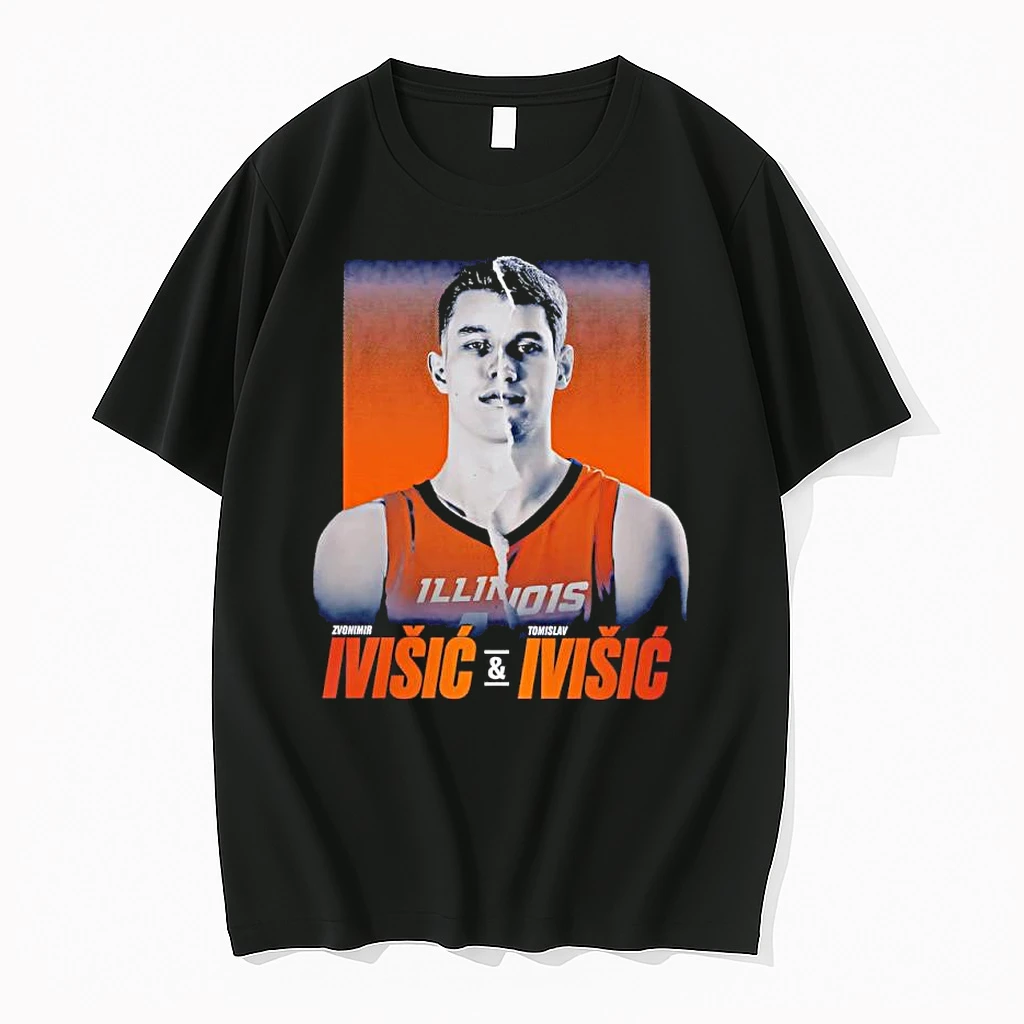 Zvonimir Ivisis And Tomislav Ivisic Illinois Fighting Illini Big Face Shirts