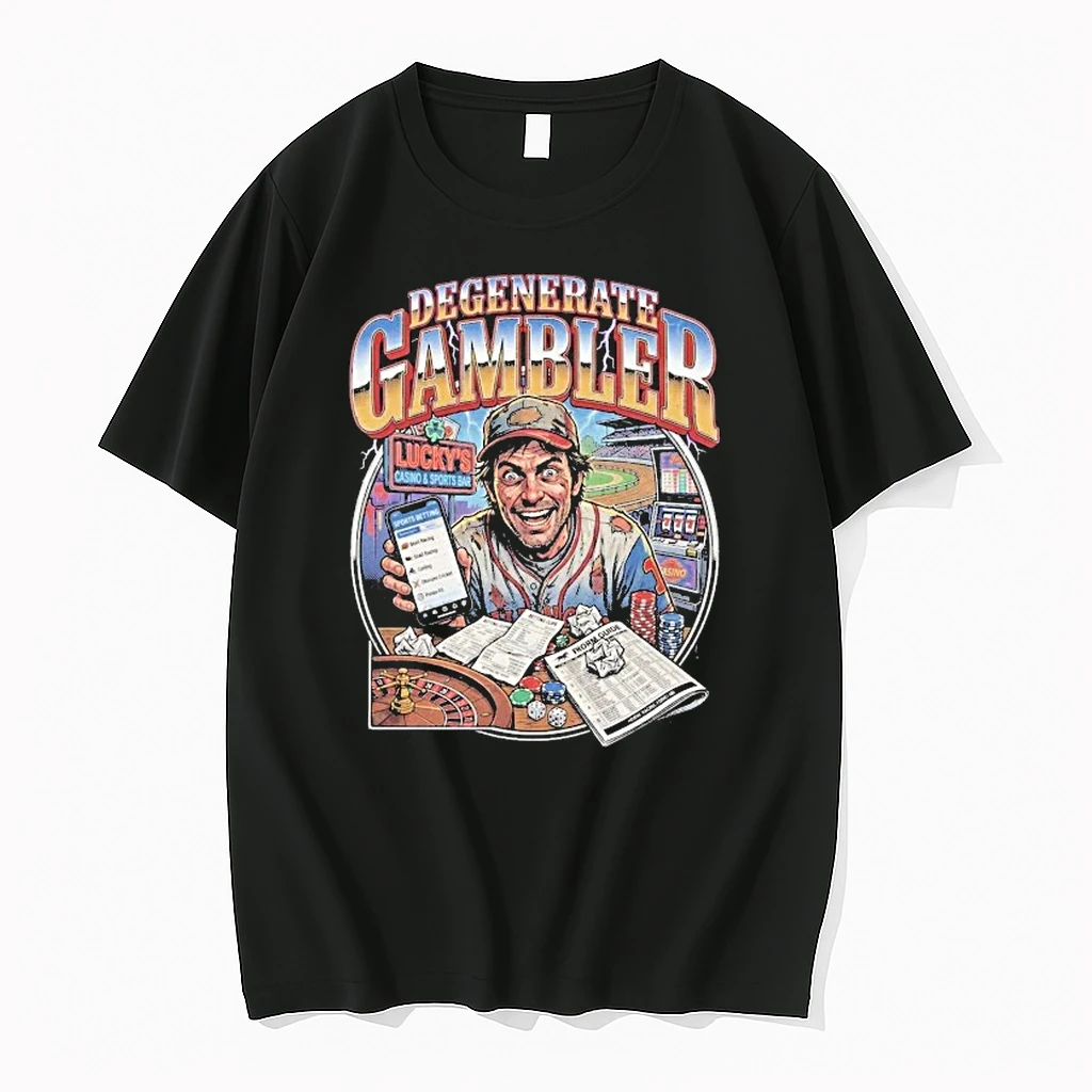 Degenerate Gambler Luckys Casino And Sports Bar Shirts