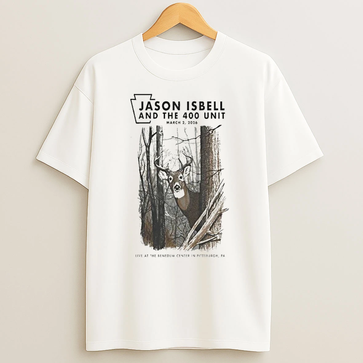 Jason Isbell And The 400 Unit 3 2 2026 Pittsburgh Pa Shirts