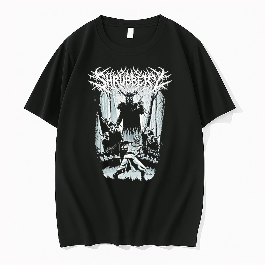 Nakatomi Inc Shrubbery Band Shirts