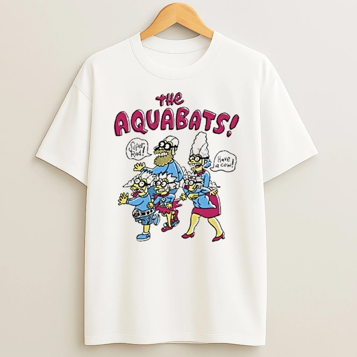 The Aquabats Happy Family Simpson Shirts