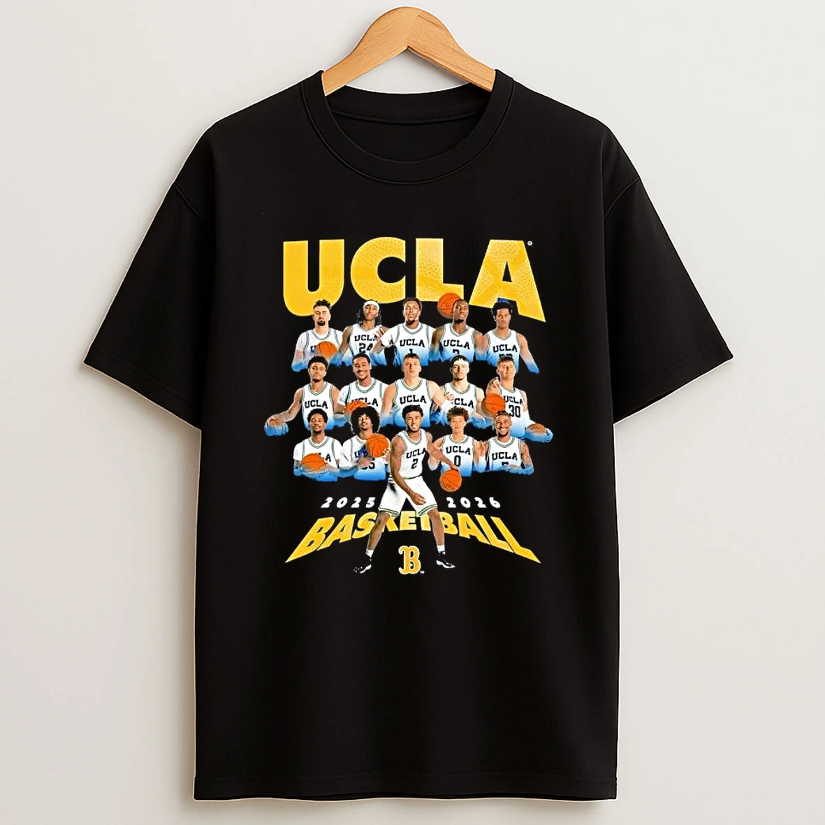 2025 2026 Ucla Bruins Mens Basketball Team Players Shirts