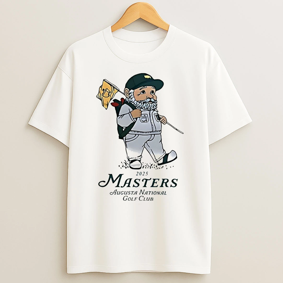 2025 Masters Augusta National Golf Champions Caddie Gnome Shirts