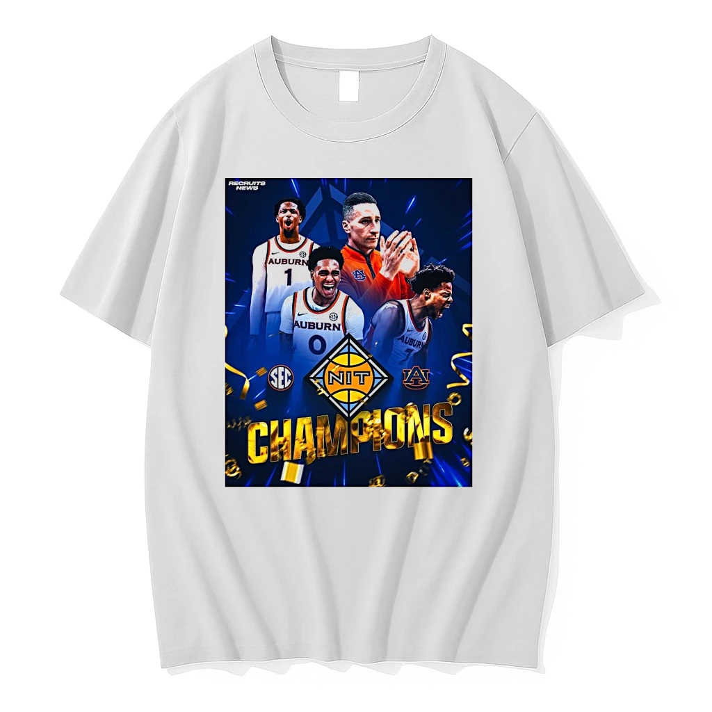 2026 Auburn Tigers Wins The Nit Championship College Basketball Report Shirts