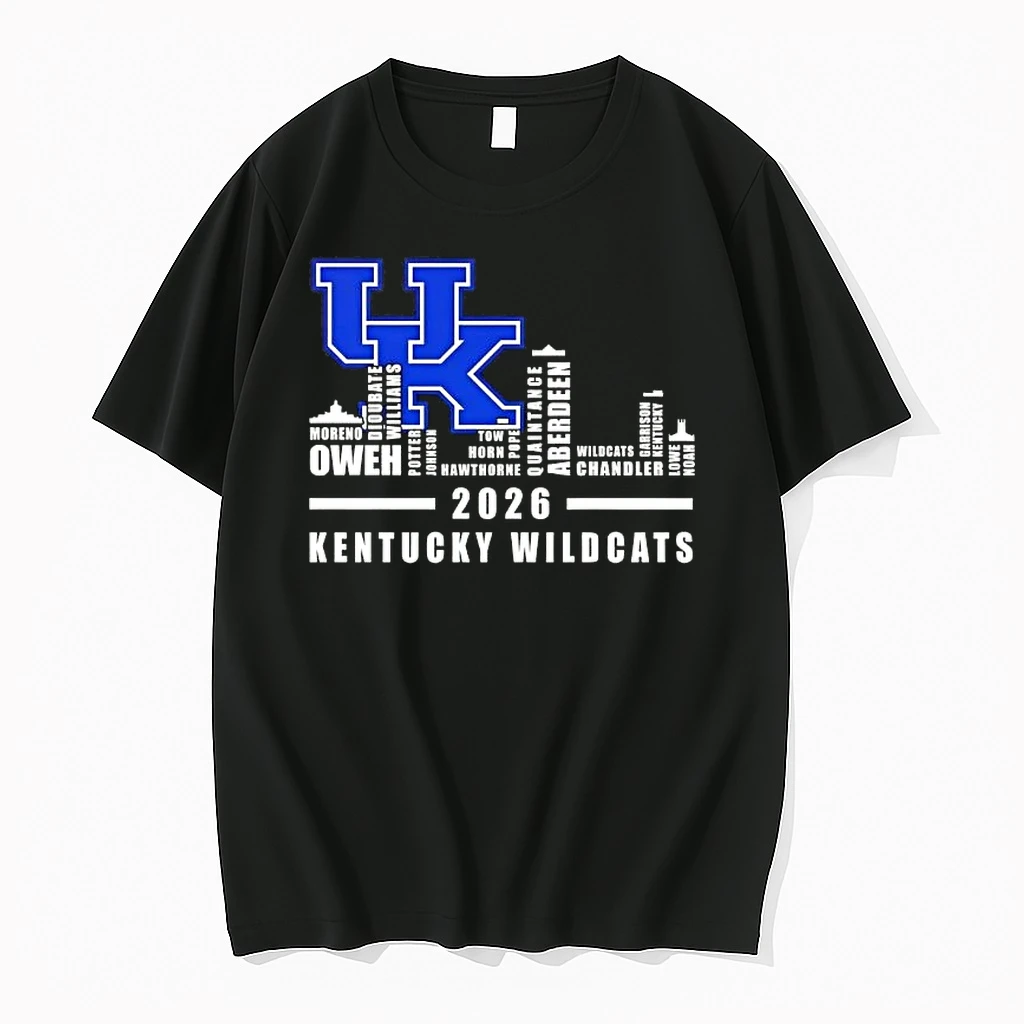 2026 Kentucky Wildcats All Names City Thank You For The Memories Skyline Shirts