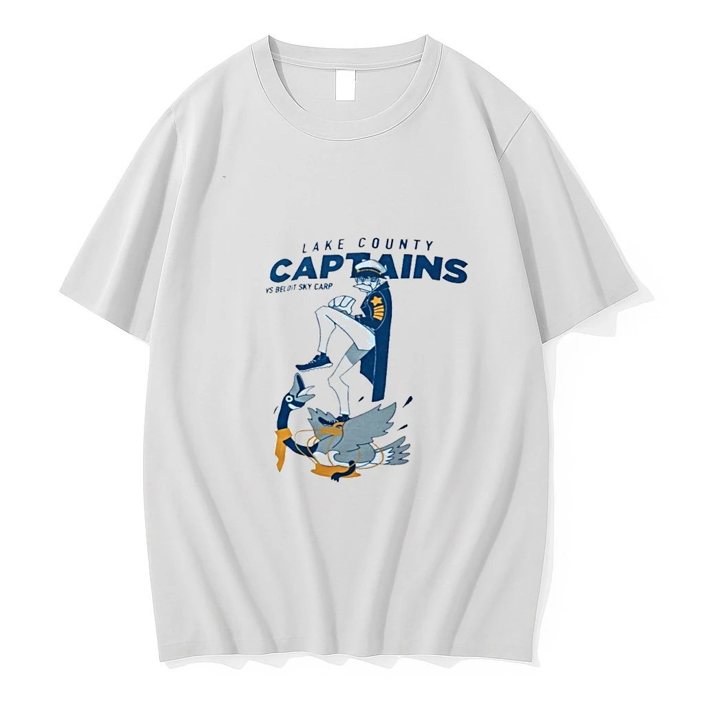 2026 Lake County Captains Vs Beloit Sky Carp 00 Shirts