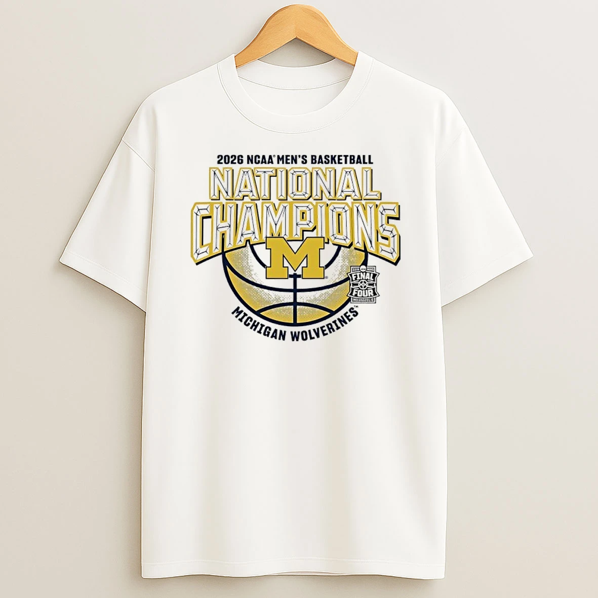 2026 Mens Basketball National Champions Michigan Wolverines Shirts