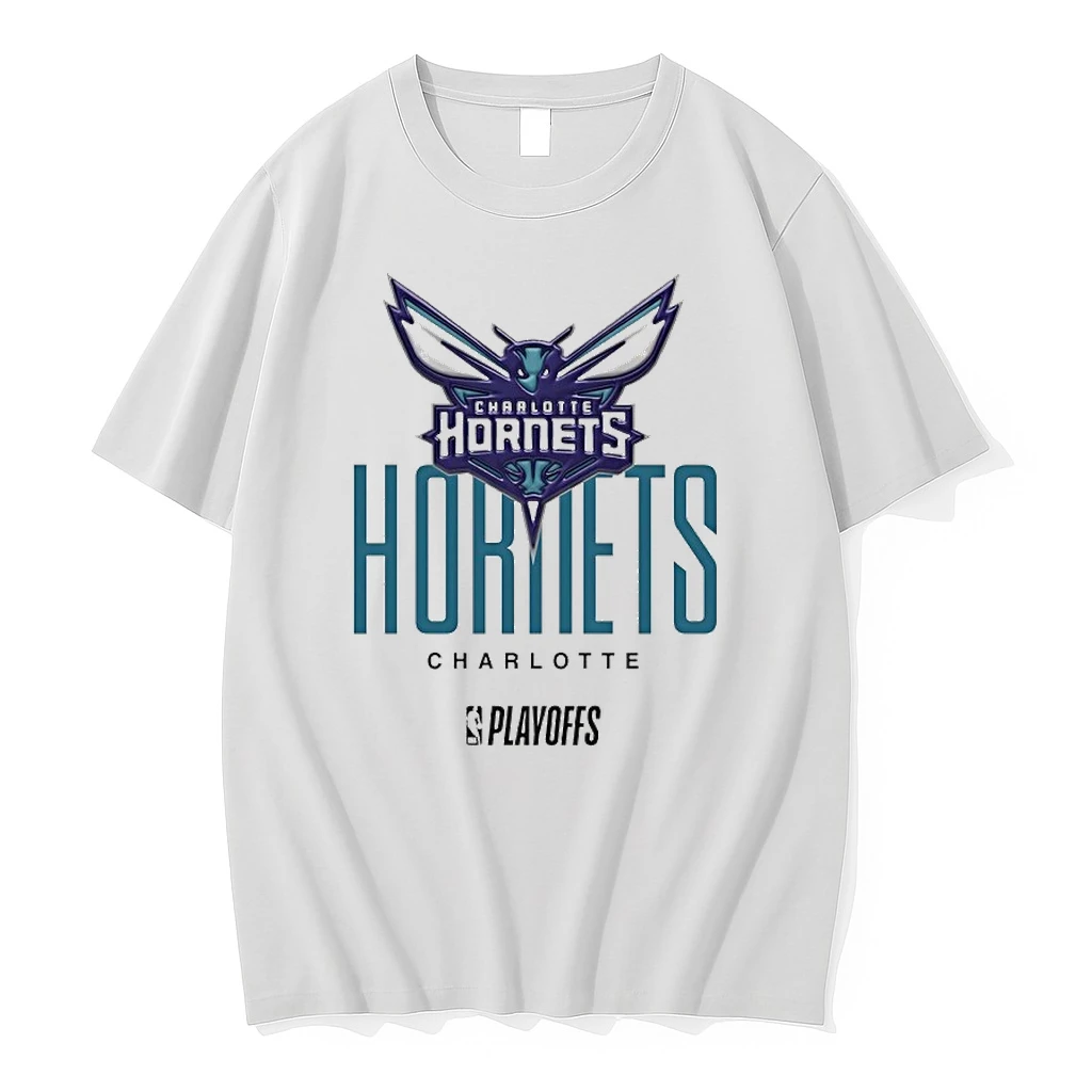 2026 Nba Playoff Charlotte Hornets Logo Shirts