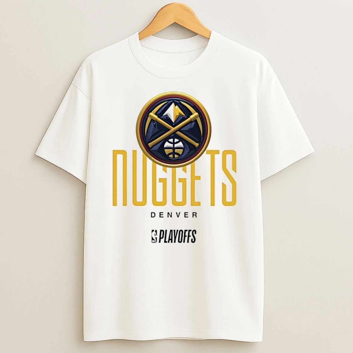 2026 Nba Playoff Denver Nuggets Logo Shirts