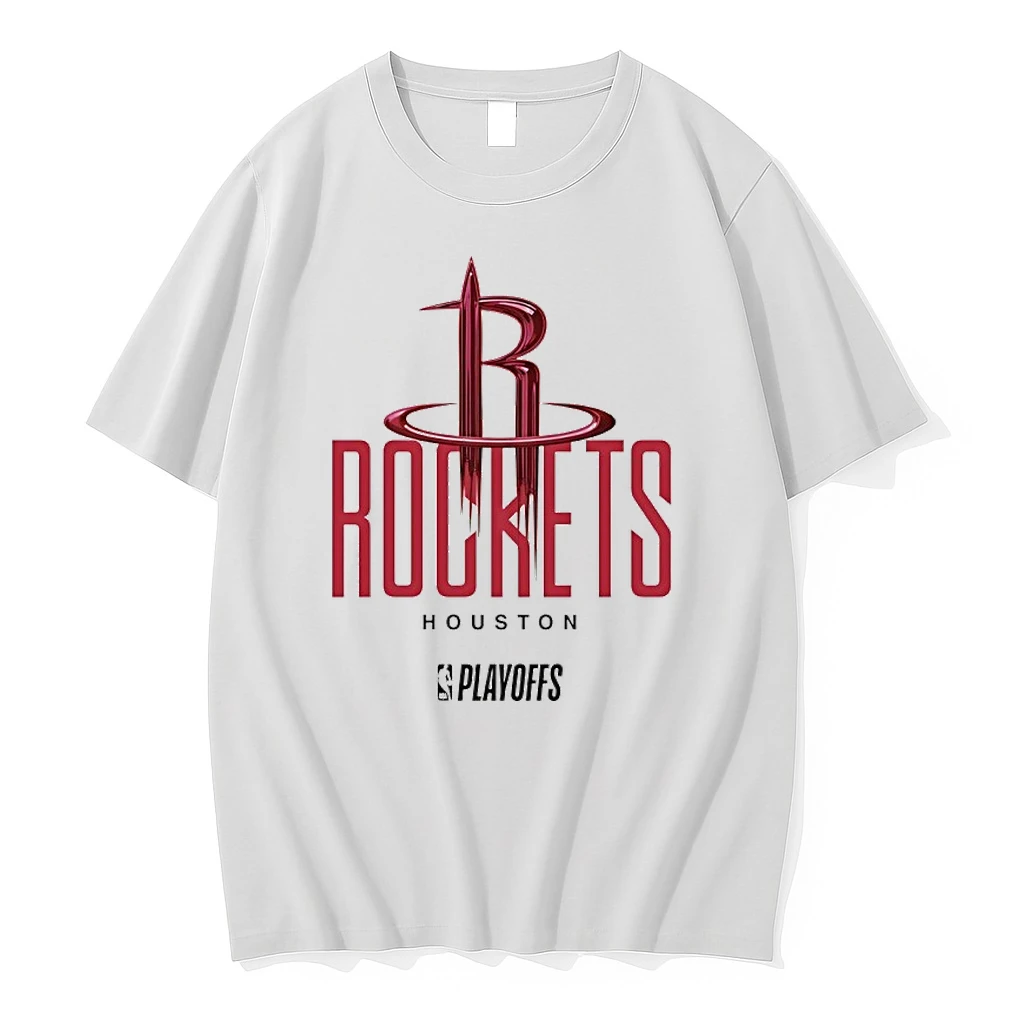 2026 Nba Playoff Houston Rockets Logo Shirts