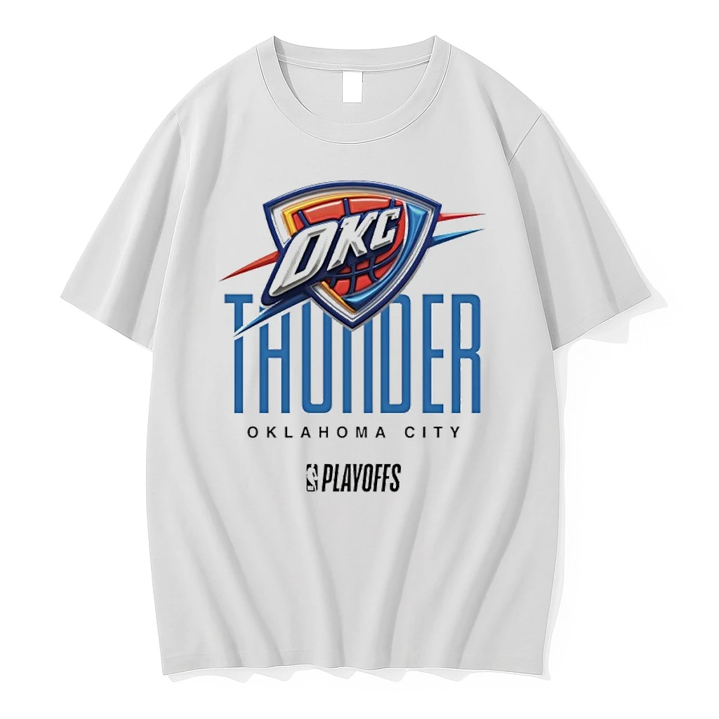 2026 Nba Playoff Oklahoma City Thunder Logo Shirts