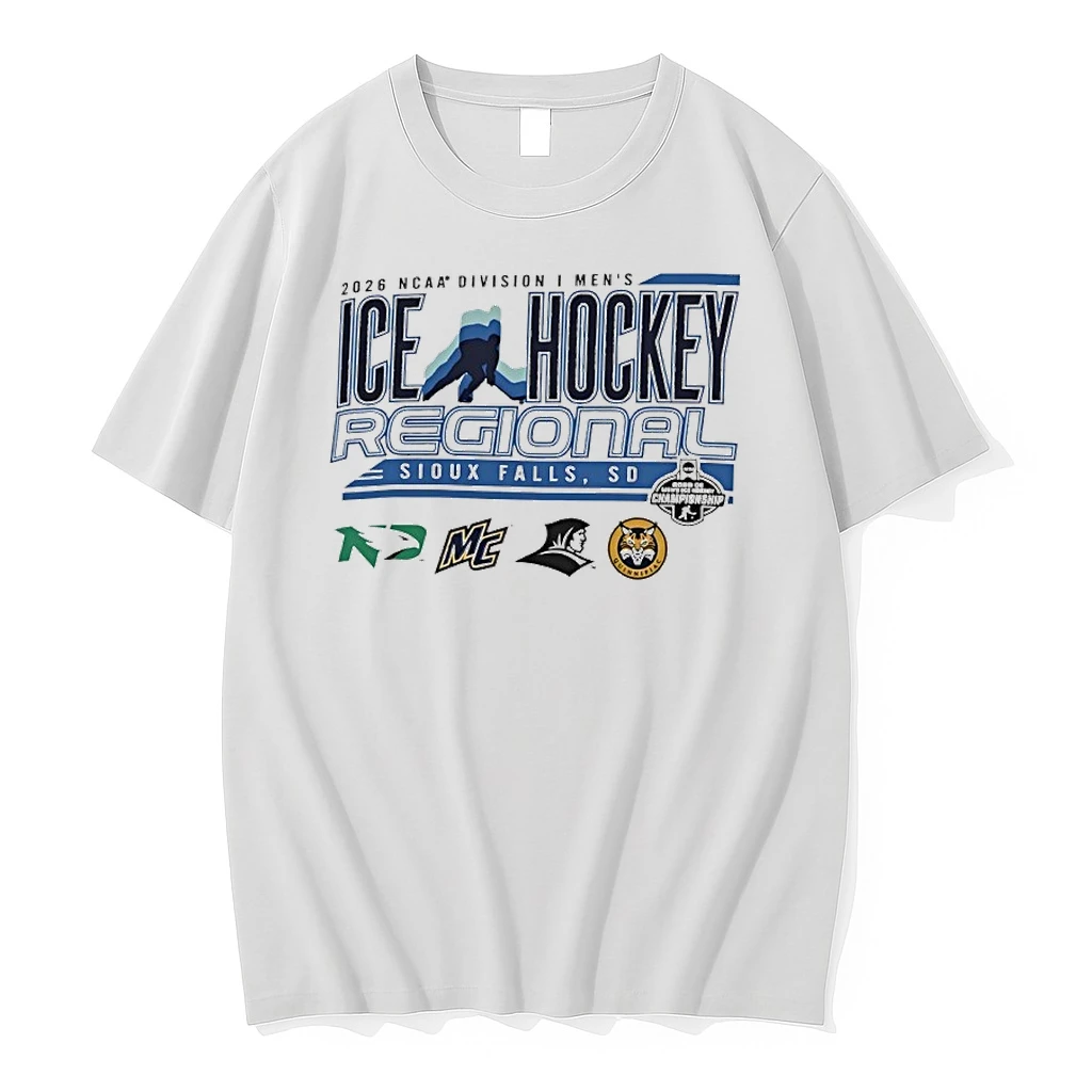 2026 Ncaa D I Mens Ice Hockey Regional Logos Sioux Falls Shirts