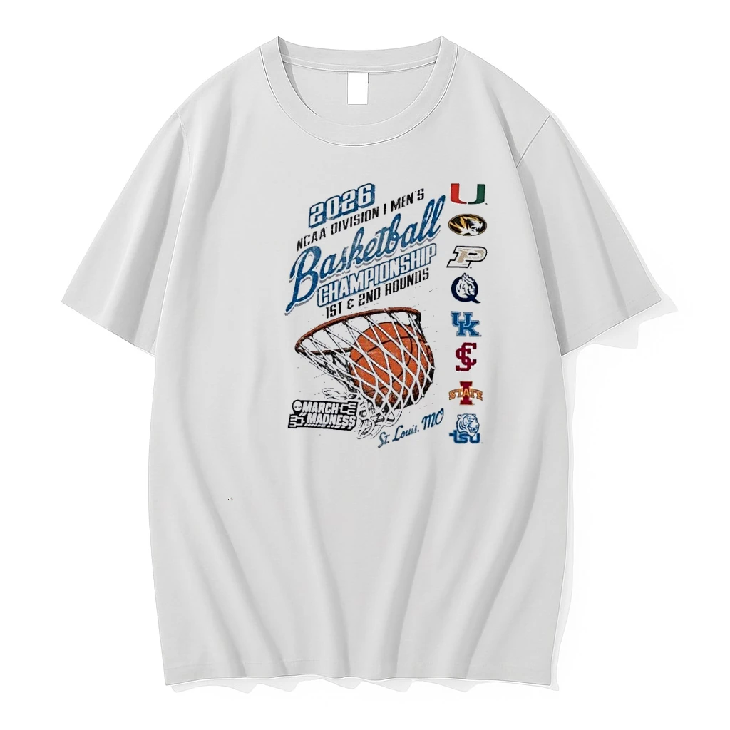 2026 Ncaa Di Mens Basketball Championship Regional 8 Teams St Shirts