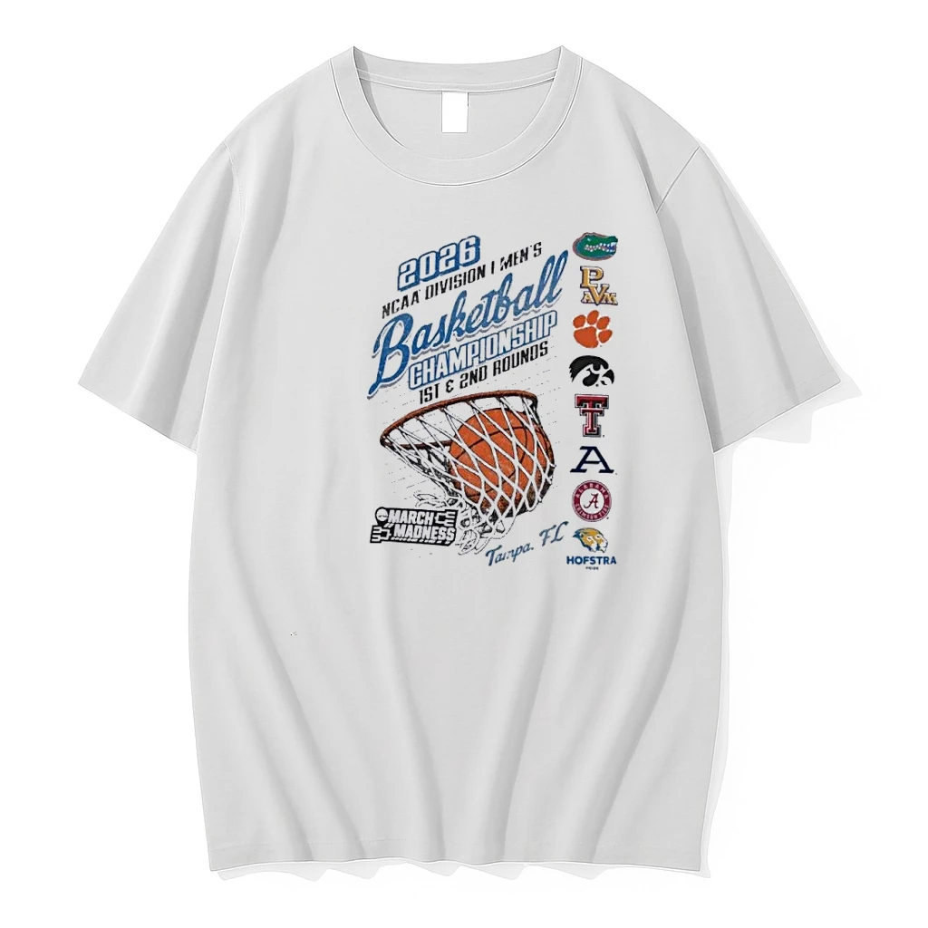 2026 Ncaa Di Mens Basketball Championship Regional 8 Teams Tampa Florida Shirts