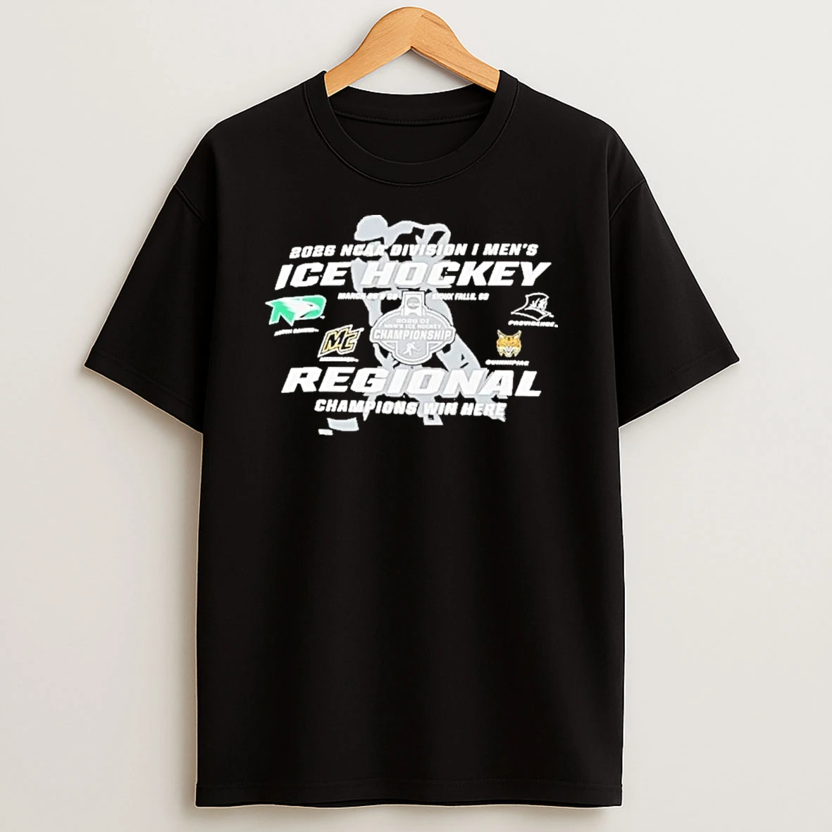 2026 Ncaa Di Mens Ice Hockey Regional Champions Win Here Sioux Falls Sd March 26 28 Shirts