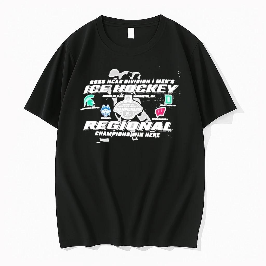 2026 Ncaa Di Mens Ice Hockey Regional Champions Win Here Worcester Ma March 26 28 Shirts