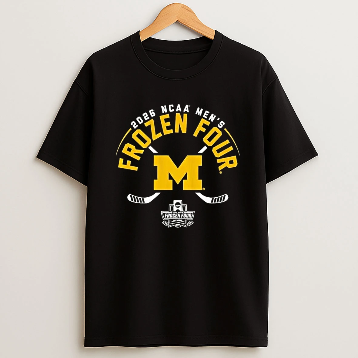 2026 Ncaa Frozen Four Mens Michigan Wolverines Hockey Shirts