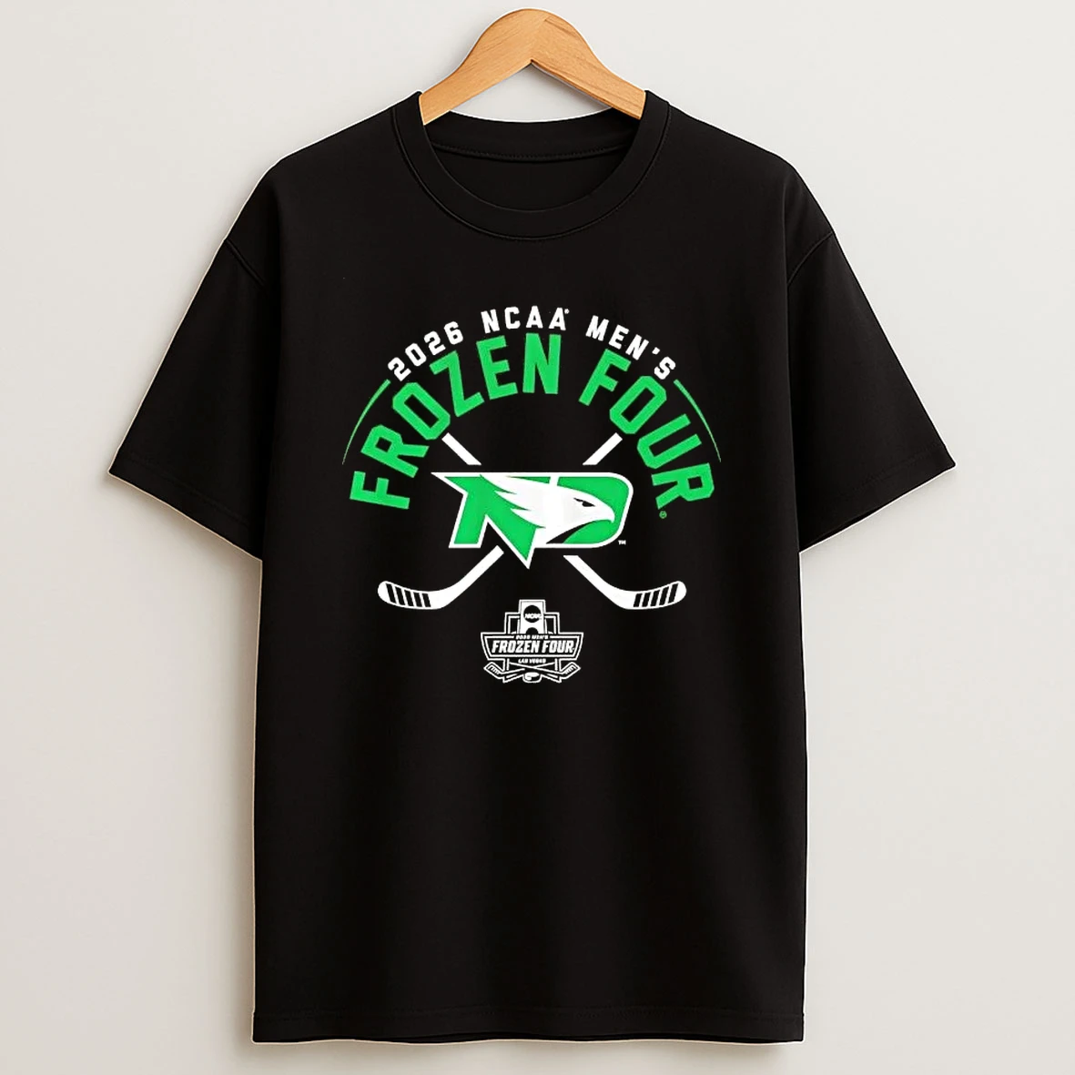 2026 Ncaa Mens Frozen Four North Dakota Fighting Hawks Mens Hockey Shirts