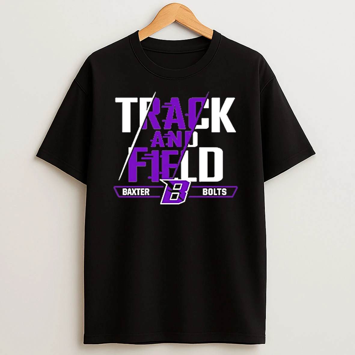 2026 Track And Field Baxter Bolts Logo Shirts