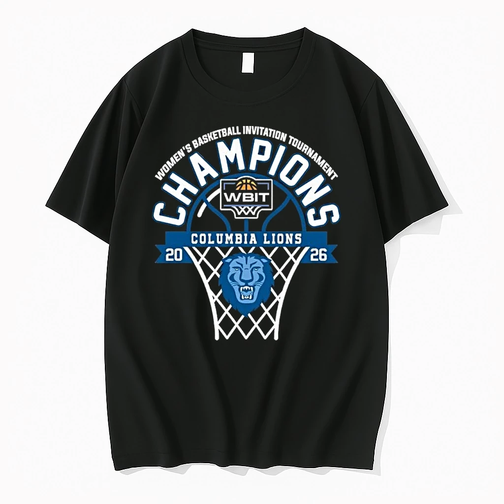 2026 Womens Basketball Invitation Tournament Champions Columbia Lions Shirts