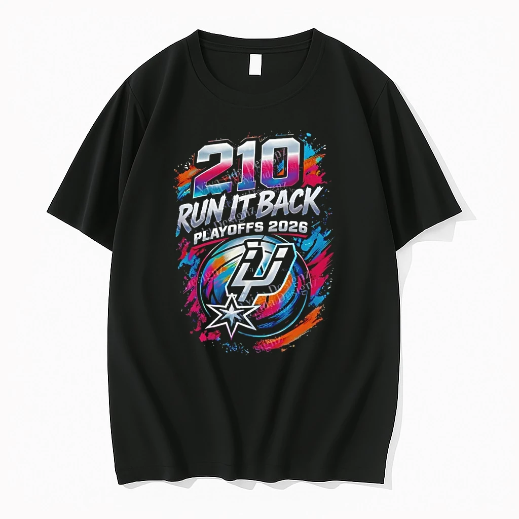 210 Run It Back San Antonio Spurs Basketball Game Day Playoff 2026 Shirts