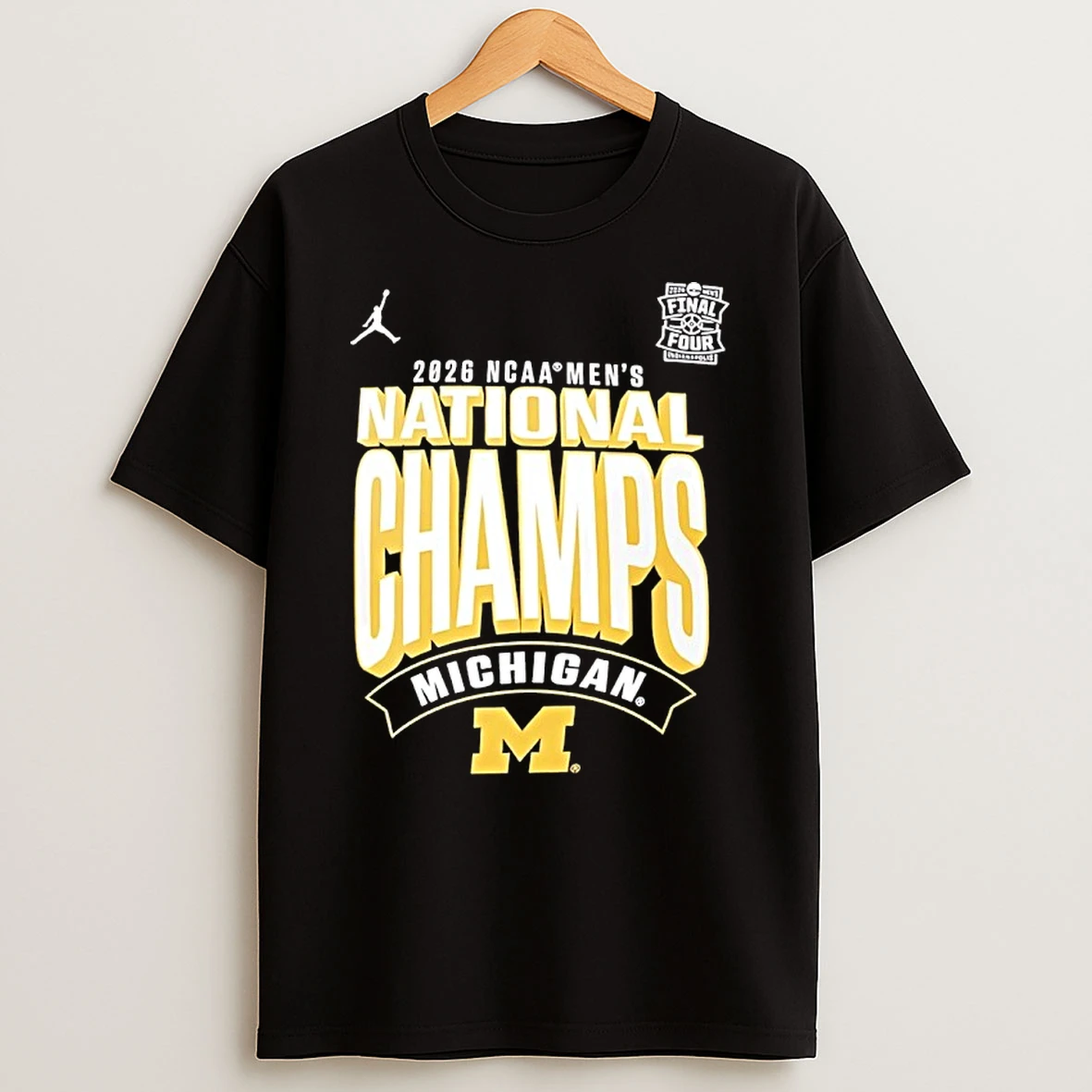 4zuaohh2 2026 Mens Basketball National Champions Michigan Wolverines Shirts