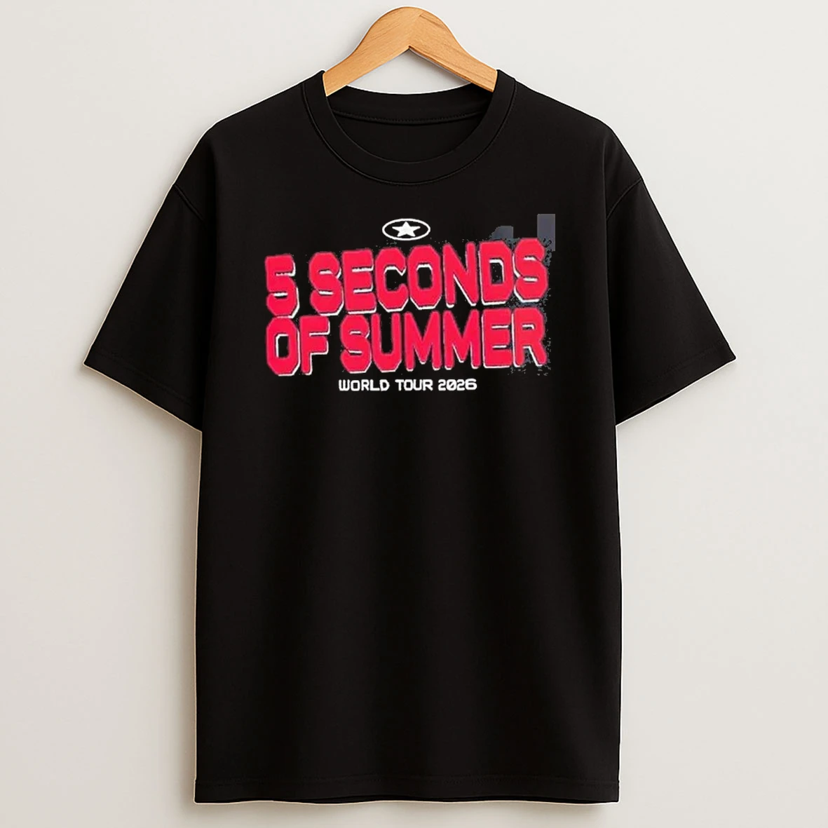 5 Seconds Of Summer Everyones A Star World Tour 2026 Merch Shirts