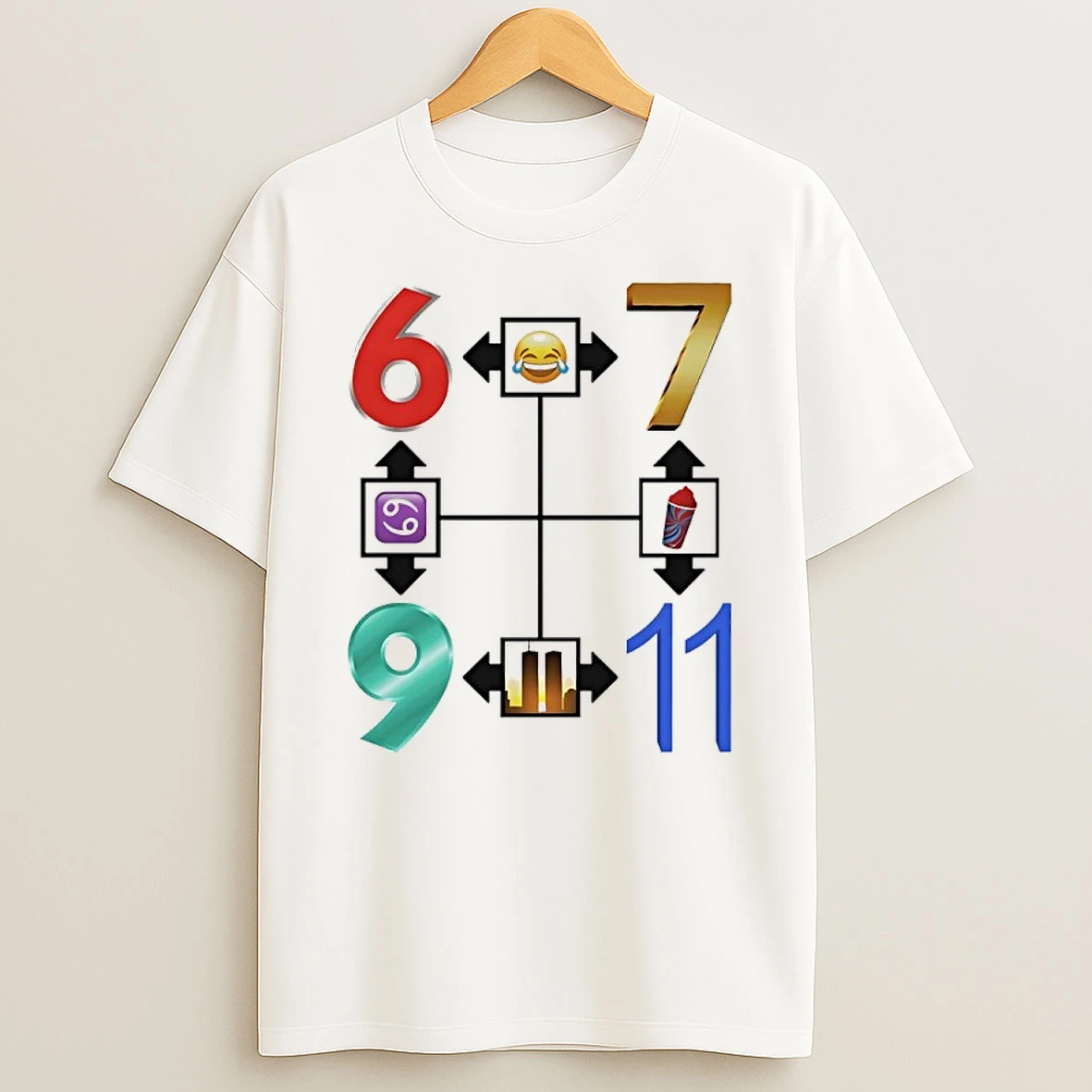 6 7 69 9 11 Clean Version Shirts