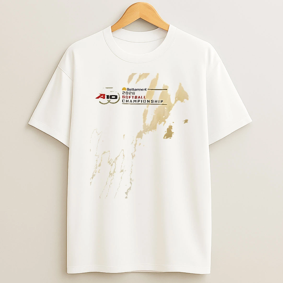 A10 Event 1 Team A 10 Softball Championship Logo Shirts