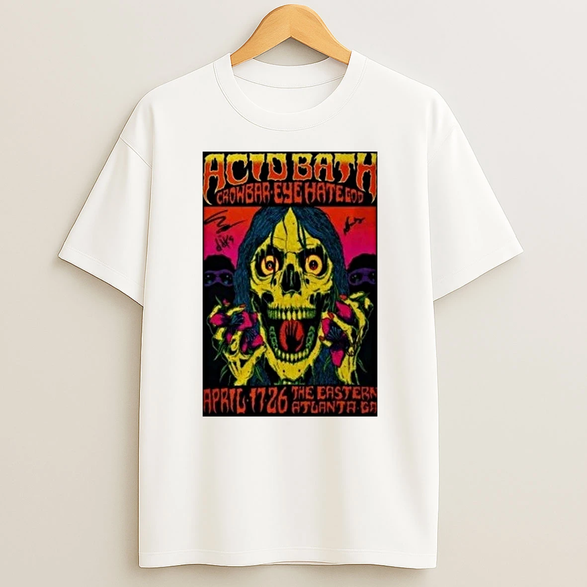 Acid Bath April 17 2026 Atlanta Shirts