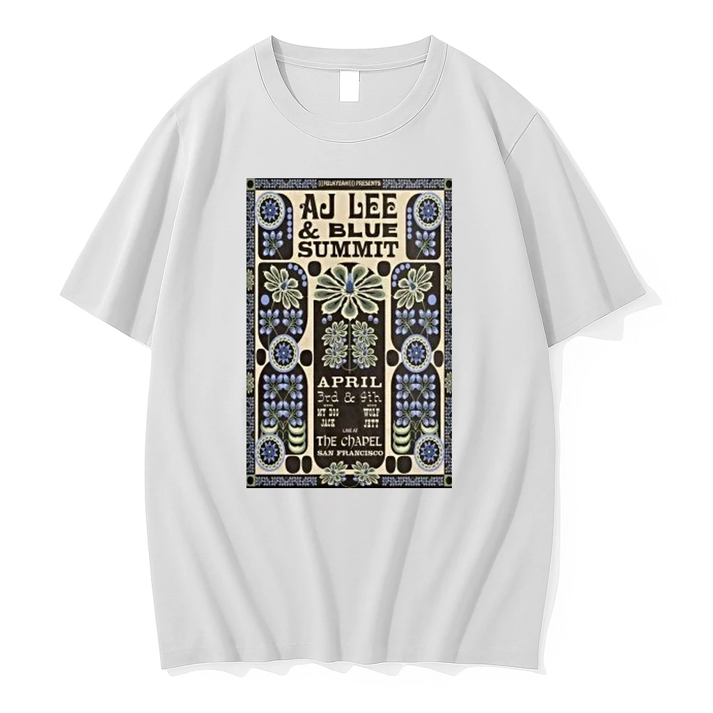 Aj Lee And Blue Summit San Francisco Ca 4 3 4 4 2026 Shirts