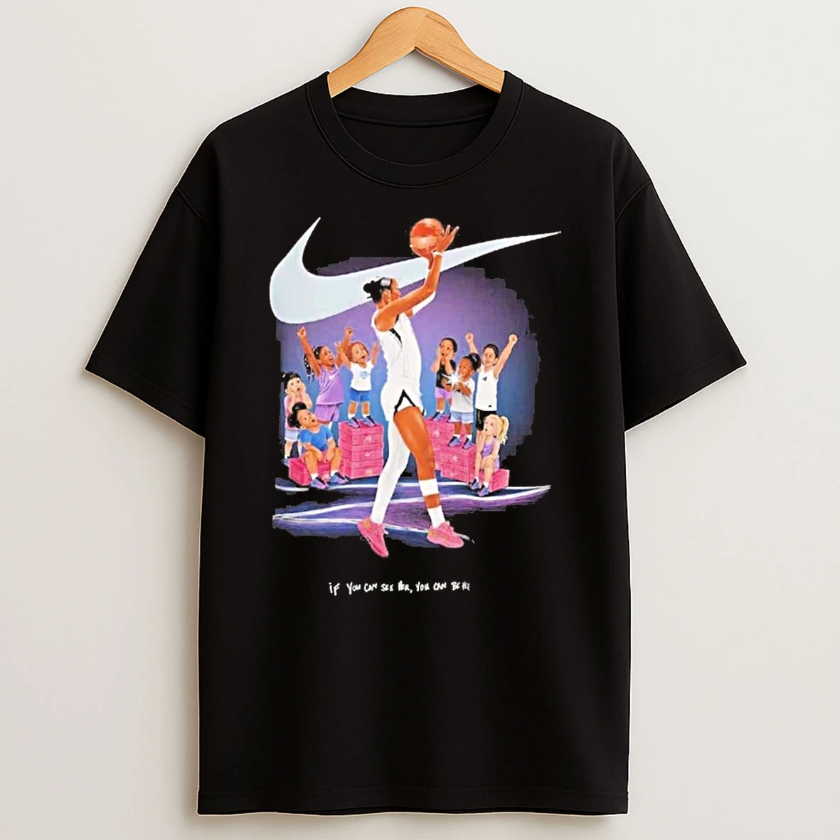 Aja Wilson X Nike 2026 If You Can See Her You Can Be Her Shirts