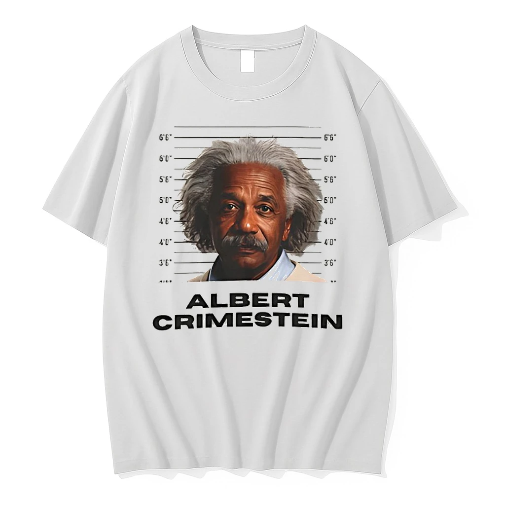 Albert Crime Stein Albert Einstein Mugshot Shirts