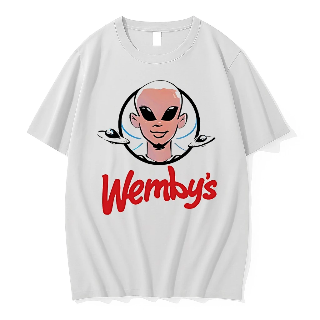 Alien Victor Wembanyama San Antonio Spurs Basketball Wendys Logo Shirts
