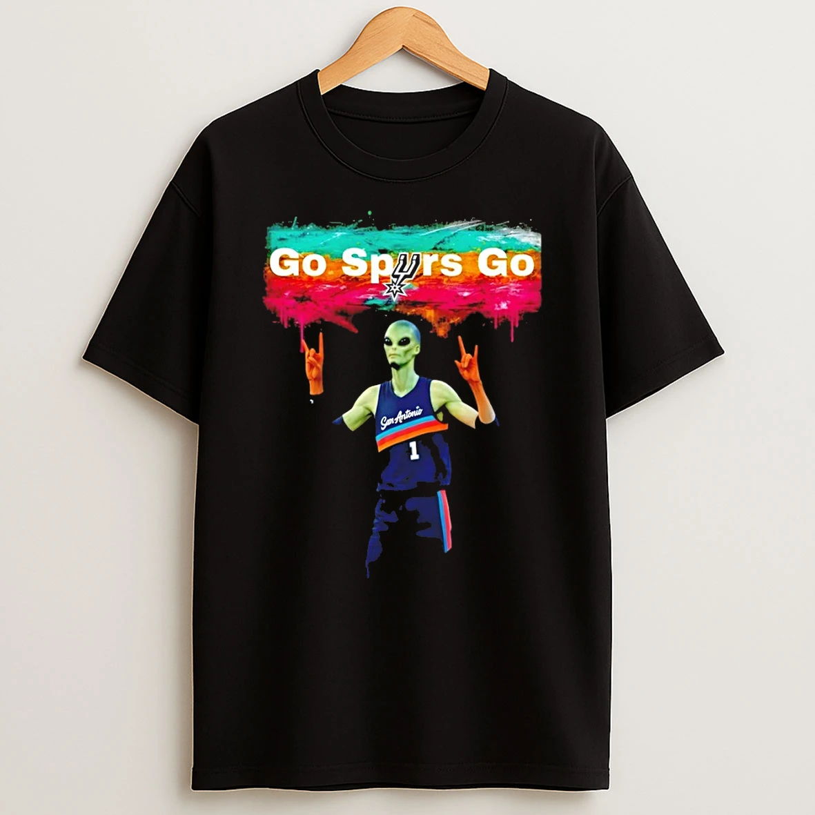 Alien Wemby Spurs Victor Wembanyama San Antonio Spurs Basketball Go Spurs Go Shirts