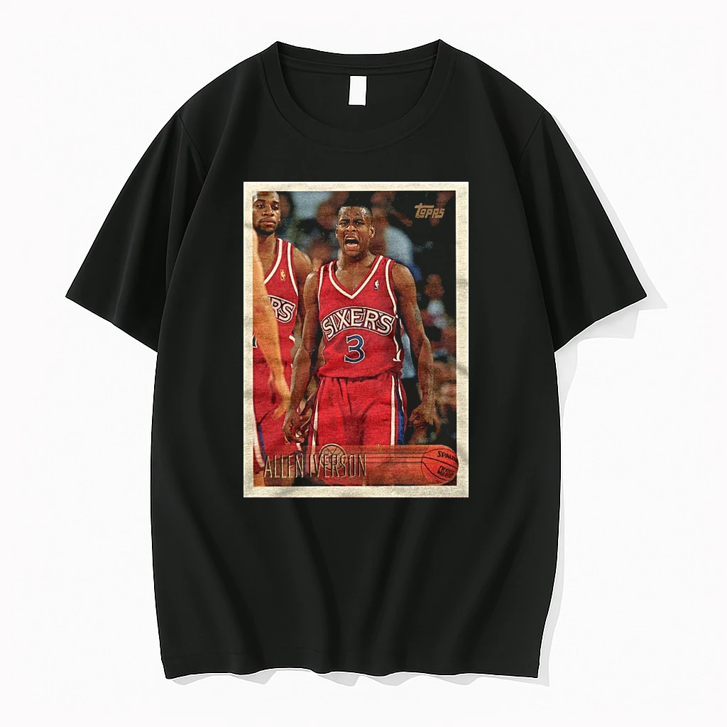 Allen Iverson Philadelphia 76ers 2026 Nba Basketball Topps Trading Card Player Shirts