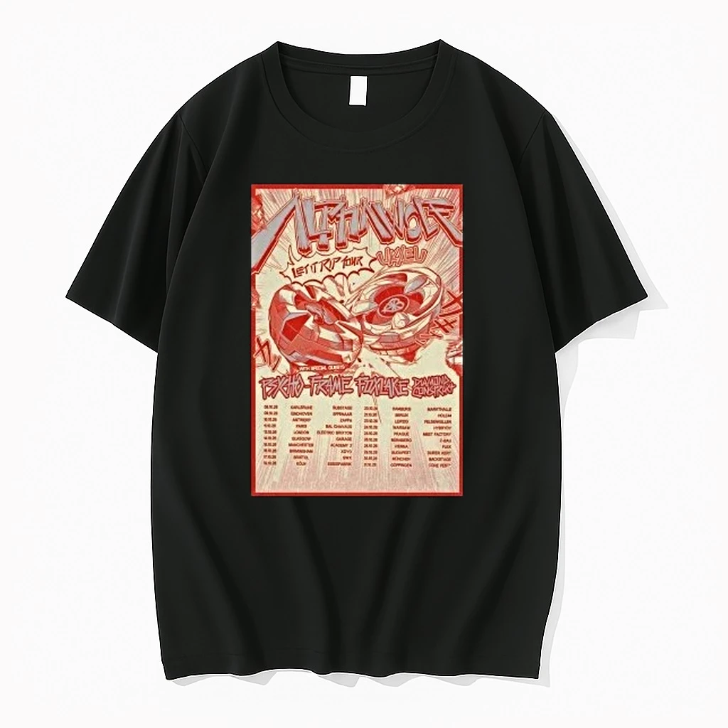 Alpha Wolf Let It Rip Europe Uk 2026 Tour Shirts
