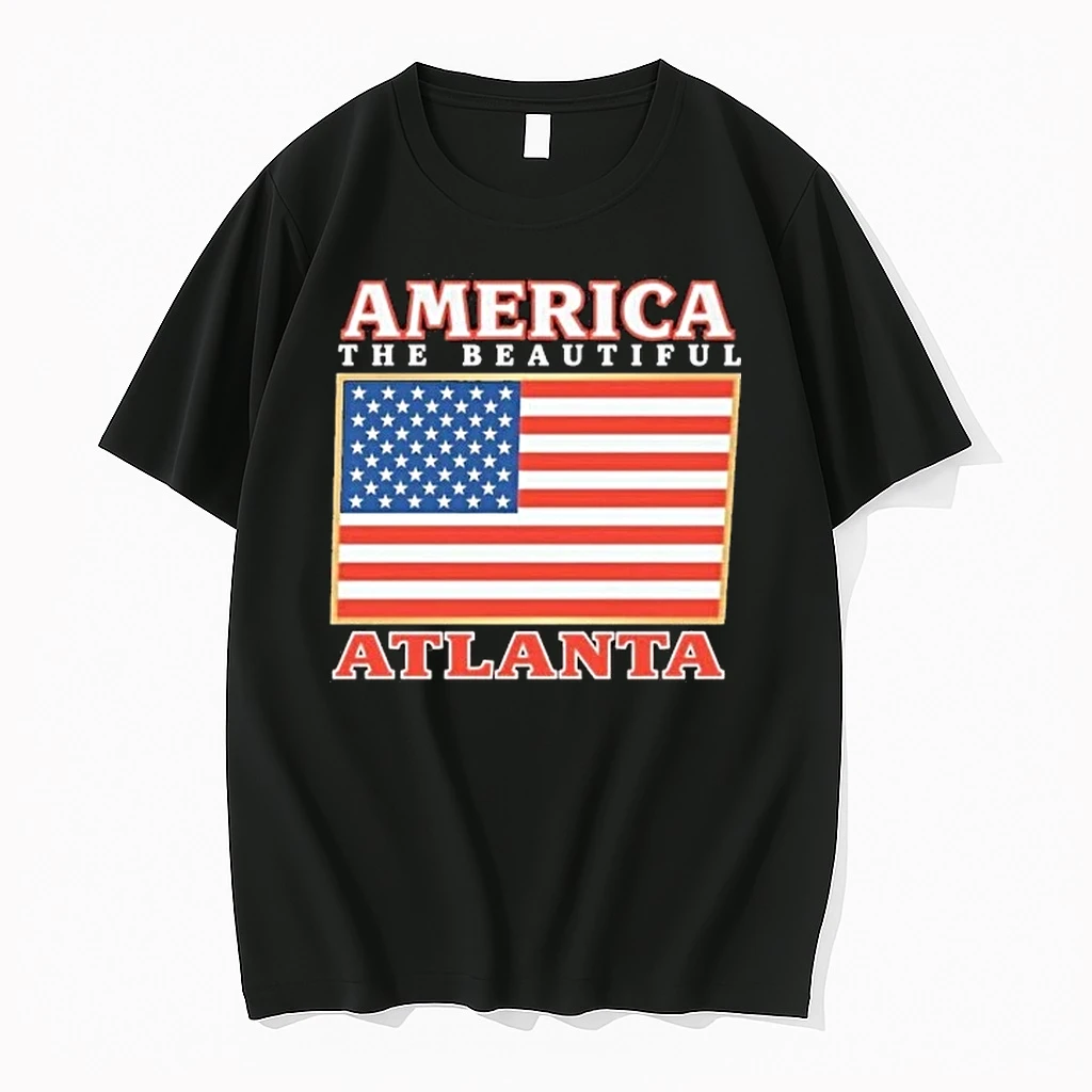 America The Beautiful Atlanta American Flag Tour 2026 Shirts