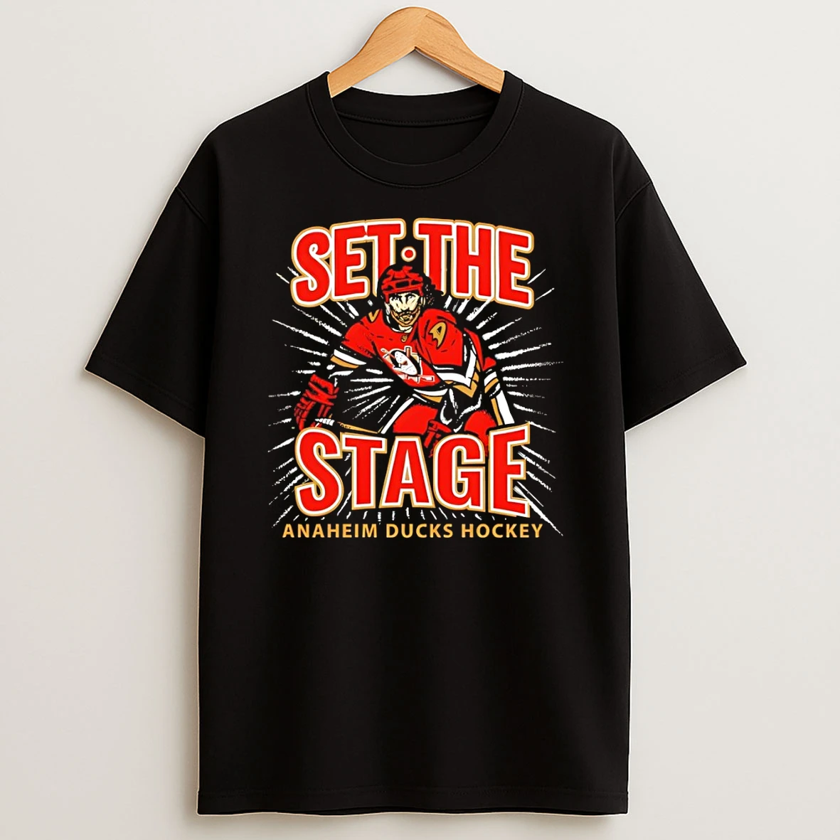 Anaheim Ducks Hockey Set The Stage Nhl Stanley Cup 2026 Shirts