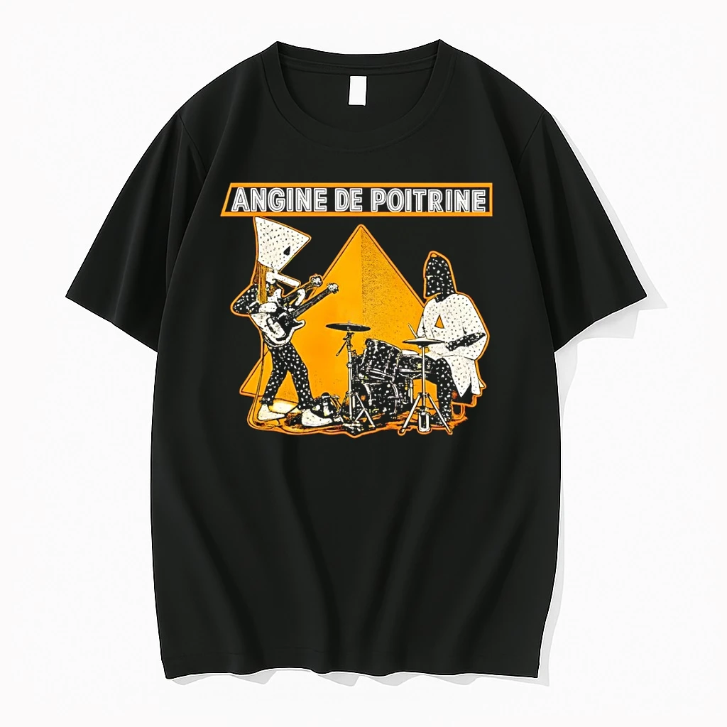 Angine De Poitrine Band Dark Gothic Rock Music Shirts