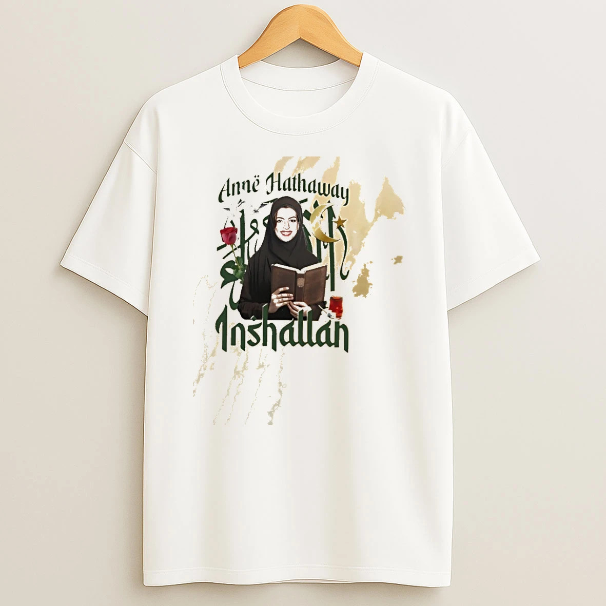 Anne Hathaway Inshallah Shirts