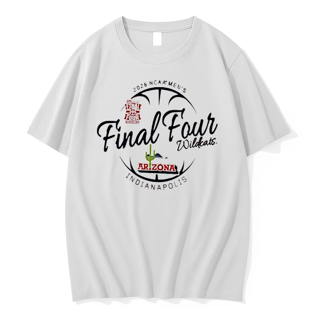 Arizona Wildcats 2026 Ncaa Mens Basketball Final Four Indianapolis Vintage Shirts