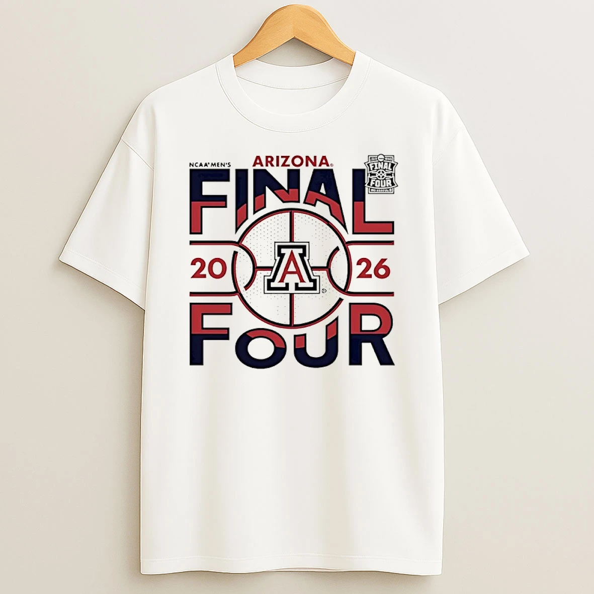 Arizona Wildcats Mens Basketball Ncaa Final Four 2026 Shirts
